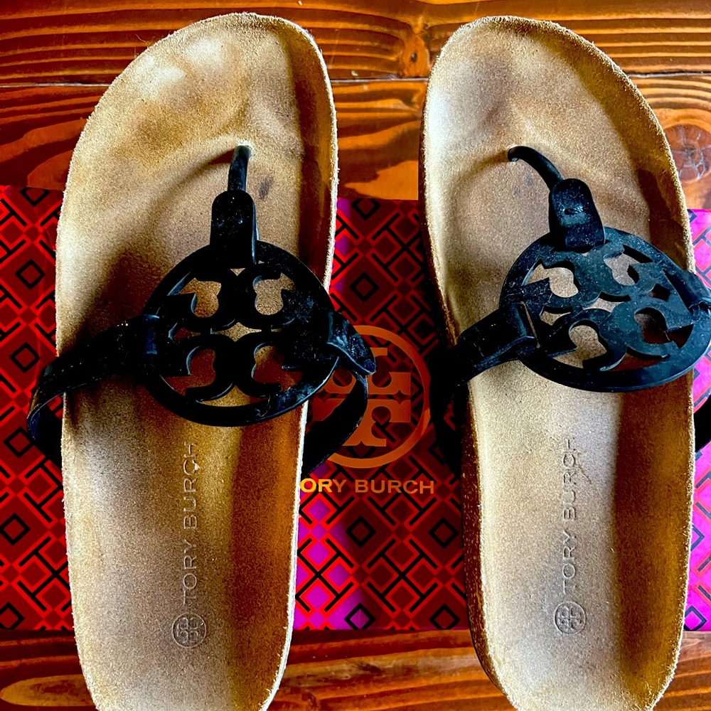 Tory Burch Miller Cloud Sandals - Size 10
